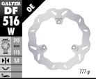 Disc frână Galfer wave DF516W