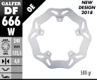 Disc frână Galfer wave DF666W