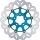 BRAKE DISC FLOAT WAVE BLUE