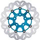 BRAKE DISC FLOAT WAVE BLUE