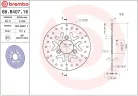 Disc frână Brembo fix față 68B40718