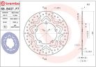 Disc frână Brembo fix față 68B407F7