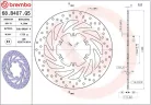 Disc frână Brembo fix față 68B407G5