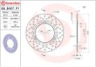 Disc frână Brembo fix față 68B407P1
