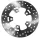 Disc frână Brembo fix față/spate 68B40771