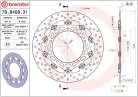 Disc frână Brembo flotant față 78B40831