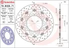 Disc frână Brembo flotant față 78B40871