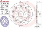 Disc frână Brembo flotant față 78B40880