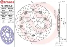 Disc frână Brembo flotant față 78B40881