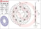 Disc frână Brembo flotant față 78B40896