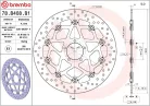 Disc frână Brembo flotant față 78B408B1