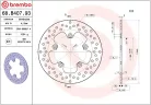 Disc frână Brembo fix spate 68B40793