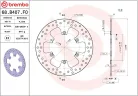 Disc frână Brembo fix spate 68B407F0