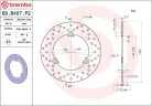 Disc frână Brembo fix spate 68B407P2