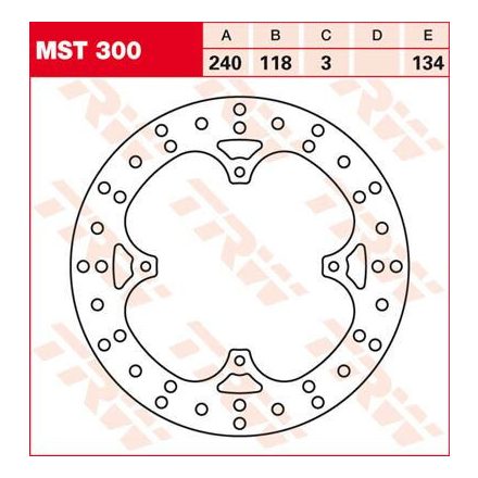 Disc-Frana-Rigid-Trw-Lucas-Mst300-Fata