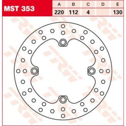 Trw Rotor Trw Mst353 Mst353