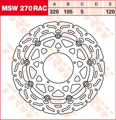 Trw Rotor Trw Msw270Rac Msw270Rac