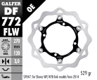 Disc frână Galfer flotant off-road DF772FRW