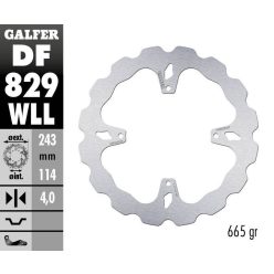 Galfer Disc Frana Fixed Wave Solid Df829Wll