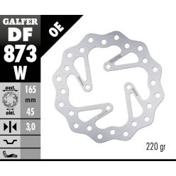 Galfer Disc Frana Fixed Wave Df873W