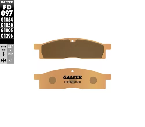 Plăcuțe frână Galfer sinterizate FD097G1396