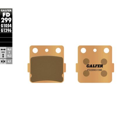 Galfer Placute Frana Sintered Off Road Fd299G1396