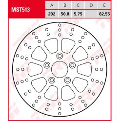 Trw Brake Disc Trw Mst513 Mst513