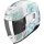 Casca Scorpion Exo-520 Evo Air Fasta Alb/Albastru Deschis