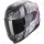 Casca Scorpion Exo-520 Evo Air Fasta Negru Mat/Argintiu/Roz