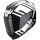Casca Scorpion Exo-520 Evo Air Banshee Alb Perlat/Negru