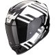 Casca Scorpion Exo-520 Evo Air Banshee Alb Perlat/Negru
