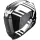 Casca Scorpion EXO-520 EVO AIR Banshee Alb Perlat Negru