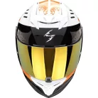 Casca Scorpion EXO-520 EVO AIR Titan Alb Portocaliu