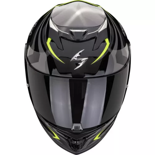 Casca Scorpion EXO-520 EVO AIR Terra Negru Argintiu Rosu