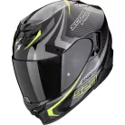 Casca Scorpion EXO-520 EVO AIR Terra Negru Argintiu Galben Fluo