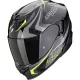 Casca Scorpion EXO-520 EVO AIR Terra Negru Argintiu Galben Fluo