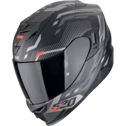 Casca Scorpion EXO-520 EVO AIR Ranka Negru Mat Gri Rosu
