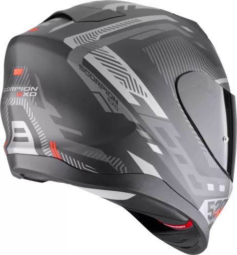 Casca Scorpion EXO-520 EVO AIR Ranka Negru Mat Gri Rosu