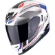 Casca Scorpion EXO-520 EVO AIR LENA Alb Albastru Rosu
