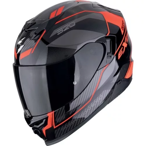 Casca Scorpion EXO-520 EVO AIR LENA Negru Rosu