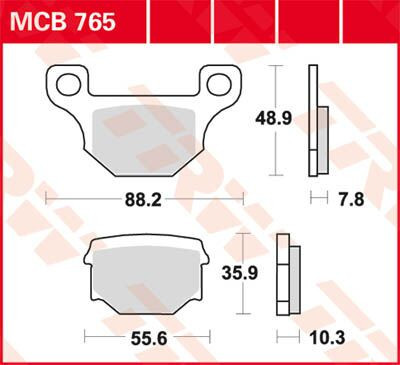 Placute-Frana-Standard-Trw-Mcb765-Spate