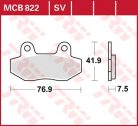 Trw Placute Frana Mcb822 Mcb822