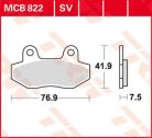 Trw Placute Frana Mcb822 Mcb822