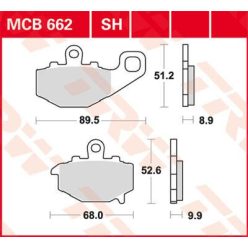 Placute-Frana-Spate-Standard-Lucas-Mcb662