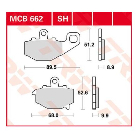 Placute-Frana-Spate-Standard-Lucas-Mcb662