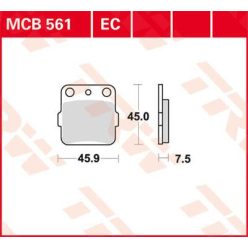 Placute-Frana-Standard-Trw-Mcb561-Spate