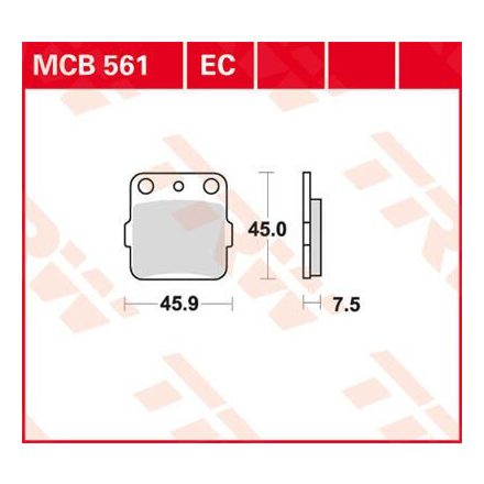 Placute-Frana-Standard-Trw-Mcb561-Spate