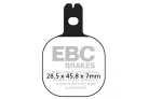 Plăcuțe frână organice EBC FA184