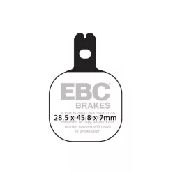 Plăcuțe frână organice EBC FA184