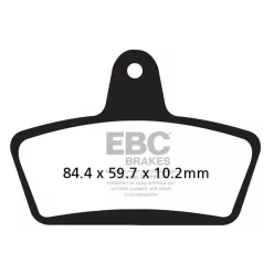 Plăcuțe frână organice EBC FA623